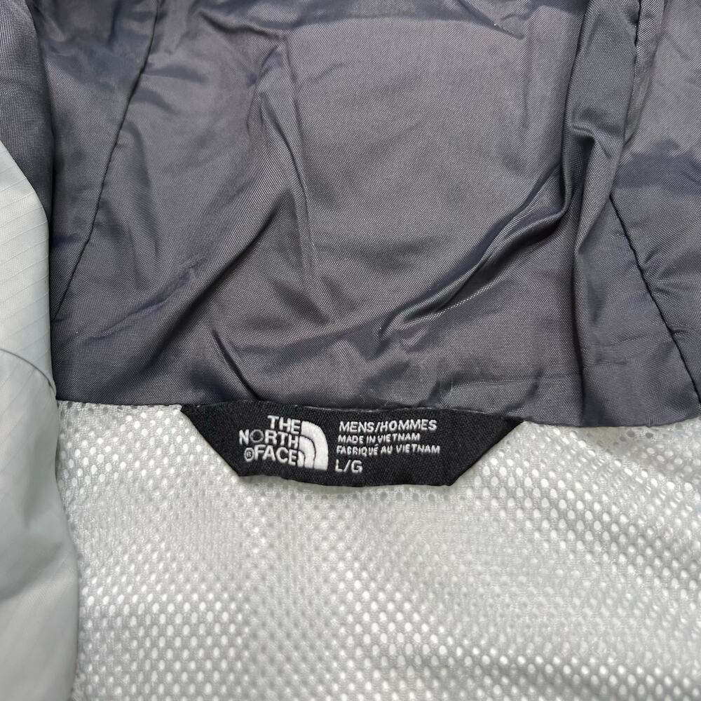 The North Face DryVent Hooded Rain Jacket Mens Large Gray Lightweight Outdoor - Picture 3 of 14